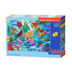 Puzzle 260 elementów Syrenki Mermaid Meeting Castorland