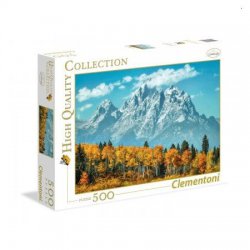 Puzzle 500 Grand Teton in Fall. Jesień w górach. High Quality Collection. Clementoni
