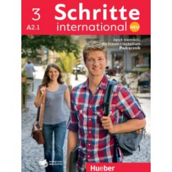 Język niemiecki Schritte International Neu 3 Podręcznik  + PDF PL Szkoły ponadpodstawowe. Hueber