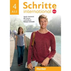 Język niemiecki Schritte International Neu 4 zeszyt ćwiczeń  PL Szkoły ponadpodstawowe. Hueber