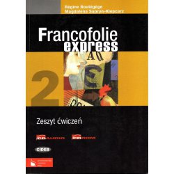 Język francuski Francofolie express 2 Zeszyt ćwiczeń +CD