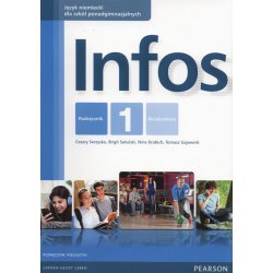 Język niemiecki Infos 1 Podręcznik Bruckenkurs Szkoła ponadgimnazjalna. Podręcznik używany
