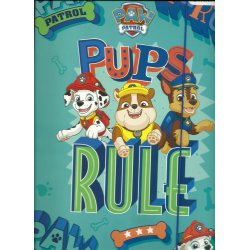 Teczka z gumką A4 Psi Patrol - Pups Rule