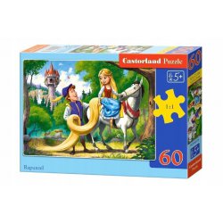 Puzzle 60 elementów Rapunzel Roszpunka Castorland