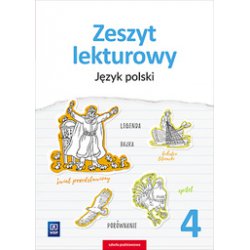 Zeszyt lekturowy Język polski klasa 4 Ewa Horwath WSiP