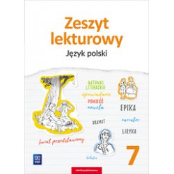 Zeszyt lekturowy Język polski klasa 7 Ewa Horwath WSiP
