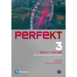 Język niemiecki Perfekt 3.Zeszyt ćwiczeń + kod (Interaktywny zeszyt ćwiczeń). Pearson